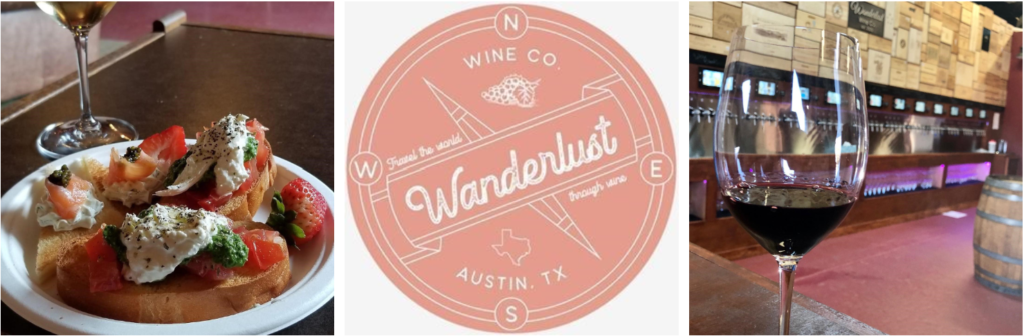 Wanderlust food and logo illustration