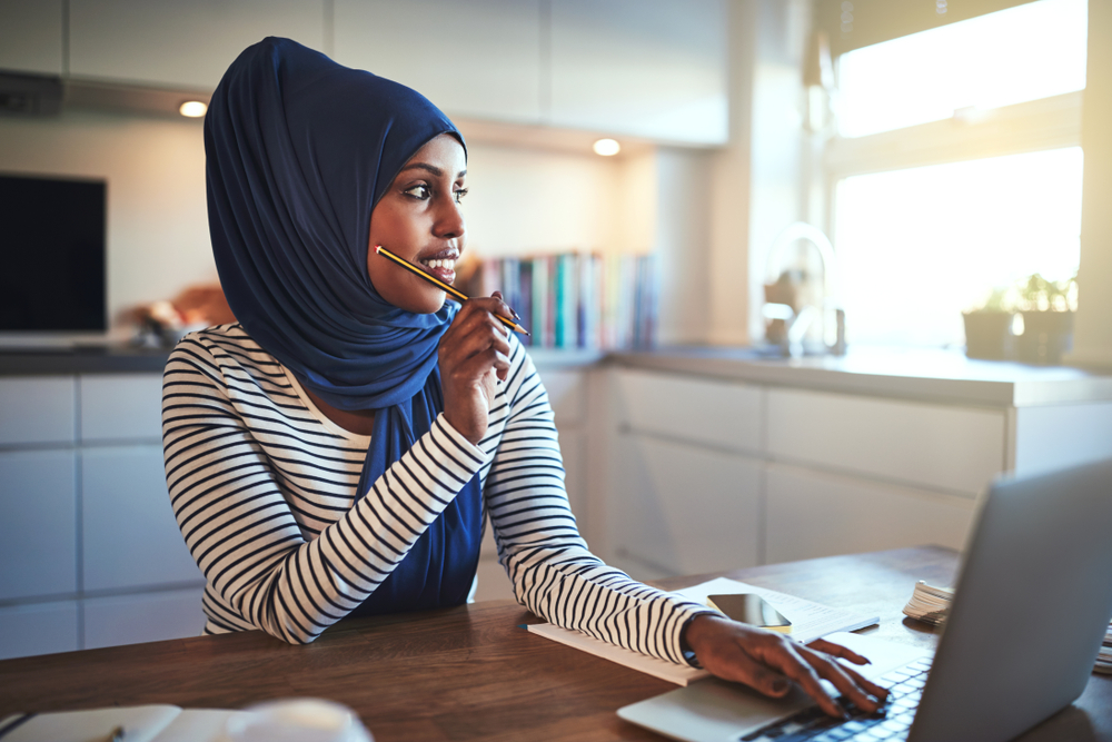Islamic small business woman